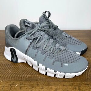 Nike Free Metcon 5 Shoes Mens 11.5 Smoke Gray Training Gym Crossfit Workout